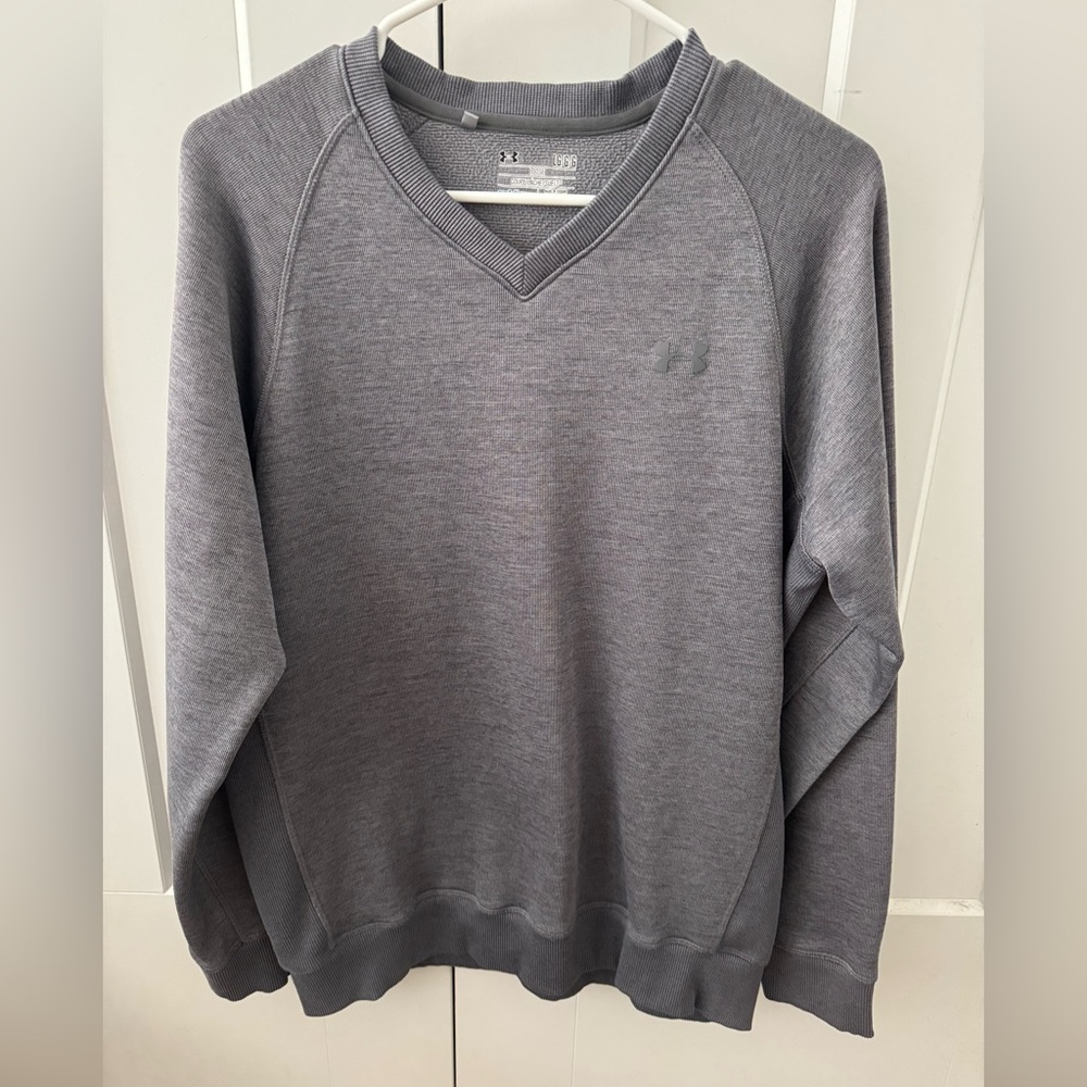 Men’s Under Armour V-Neck Golf Pullover, Large